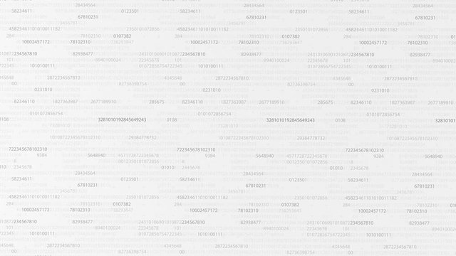 Data Stream 4k Video Animation