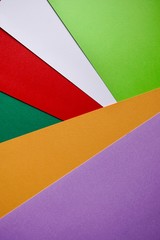 abstract background of colored papers, colorful lines