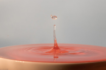 water drop photography
