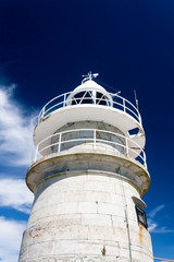 Lighthouse in Atlantic Islands National Park, "Islas Cies", Galicia, Spain