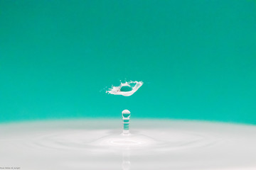 water drop photography