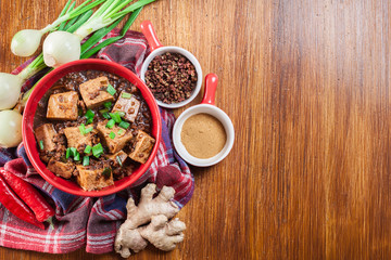 Mapo Tofu - sichuan spicy dish