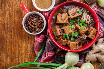 Mapo Tofu - sichuan spicy dish