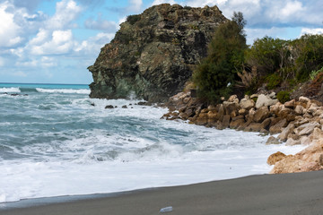 scolliera di coreca Amantea  Calabria