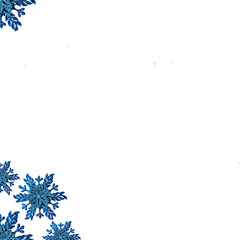 New Year's card white background.