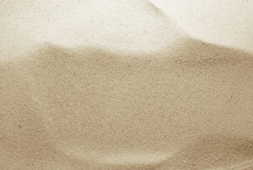 Golden Sand on the beach as background. Sand Texture. Golden sand. Background from fine sand.