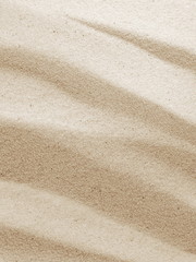 Golden Sand on the beach as background. Sand Texture. Golden sand. Background from fine sand.