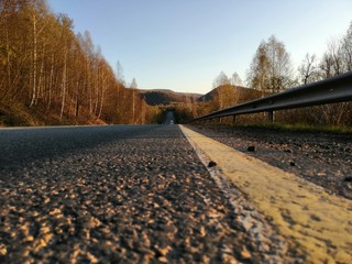 road in autumn