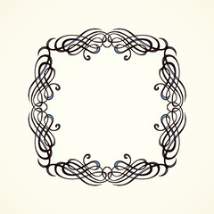 Vignette. Vector drawing