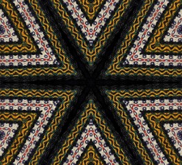 Abstract decorative multicolor texture - kaleidoscopic color pattern.