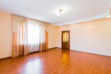 Russia, Moscow- July 06, 2019: interior room apartment. standard repair decoration in hostel