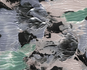 Abstract art background. Bright multi-colored texture. Modern Art. Stains of oil paint. Brush strokes of paint.