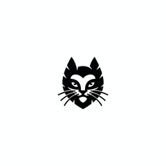 cat logo designs vector template element