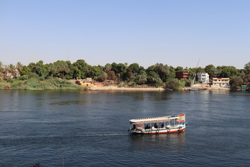 boat on the river