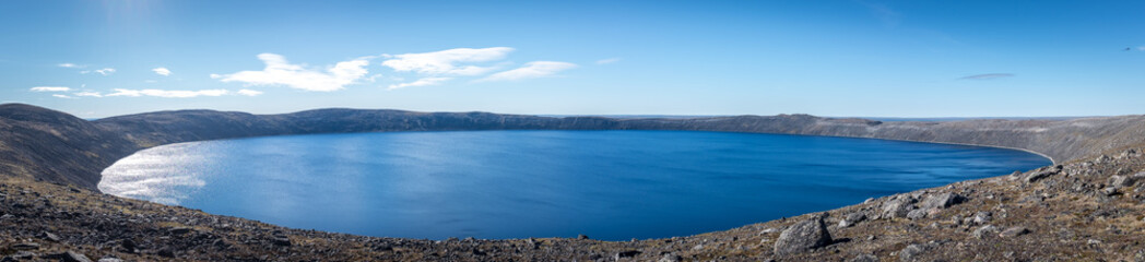 Nunavik Crater in National Park Northern Canada © Catherine