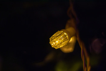 dark fairy light bulb