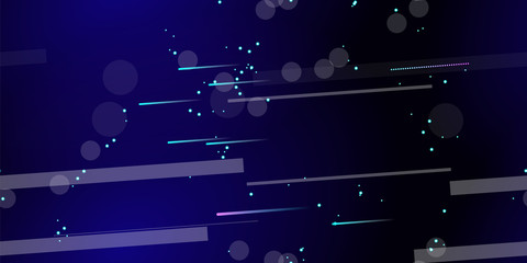 Fast Effect. Motion Neon. Seamless Pattern. Glitch