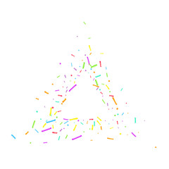 Sprinkles grainy. Cupcake donuts, dessert, party