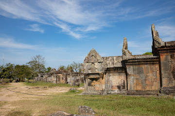 Preah Vihear ancient Khmer temple ruins famous landmark in Cambodia