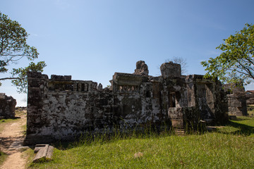 Preah Vihear ancient Khmer temple ruins famous landmark in Cambodia