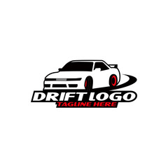 Auto Drifting Car Logo Vector Template © Ankas89