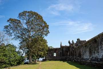 Preah Vihear ancient Khmer temple ruins famous landmark in Cambodia