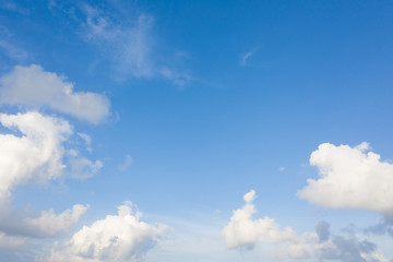 Obraz premium blue sky with cloud