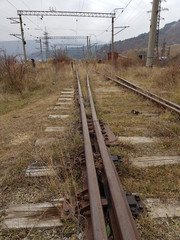 railway in the forest