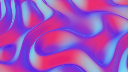 3d render abstract background gold holographic foil iridescent wavy glass cosmic texture ripples liquid surface metallic reflection esoteric aura. For creative projects: cover fashion web