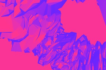 Abstract digitally generated image of blue light and stripes moving fast over black background