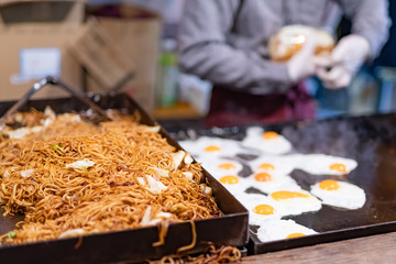 縁日のソース焼きそば