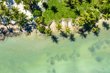 Obraz na płótnie Canvas Aerial view of Punta Cana 