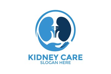 Kidney logo designs concept, Health Kidney logo vector template