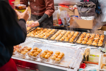 縁日のたこ焼き