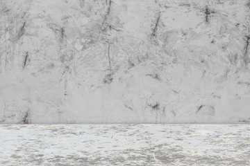 Perspective concrete room texture background for interior design, buildings, websites or loft office.