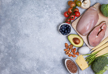ingredients for a ketogenic diet