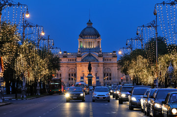 The Ananta Samakhom Throne Hall night