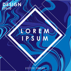 Poster Liquid Cool Color