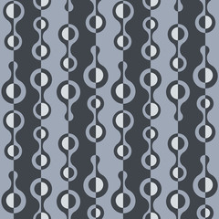 Abstract repeating drops. Vector spotty seamless pattern.