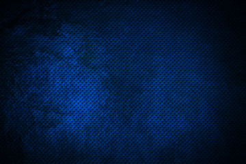 blue geometric pattern. metal background and texture.