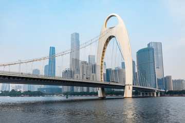 Fototapeta premium Landscape of Guangzhou city, China