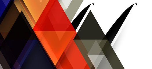 Modern mosaic triangle template background, great design for any purposes. Abstract geometric graphic design triangle pattern. Geometric line pattern.