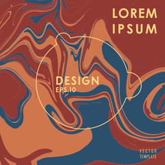 Background Abstract Vintage Color Liquid