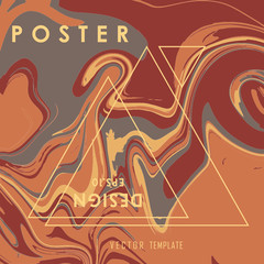 Background Abstract Vintage Color Liquid