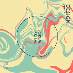 Background Abstract Vintage Color Liquid