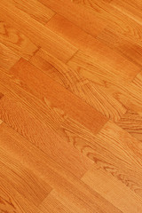 Brown laminate floor texture background. natural wooden polished surface parquet