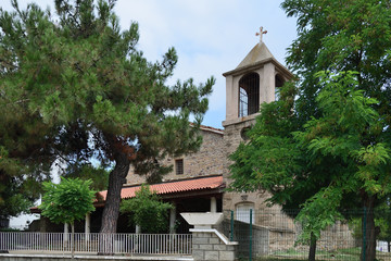 greek church in Gokceada Town