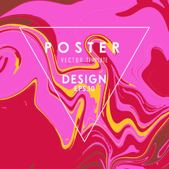 Abstract Liquid Background Vintage Color