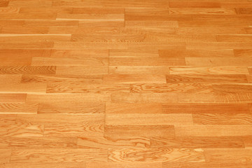 Brown laminate floor texture background. natural wooden polished surface parquet