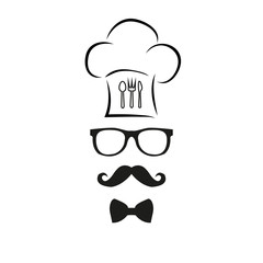 Restaurant chef icon vector illustration